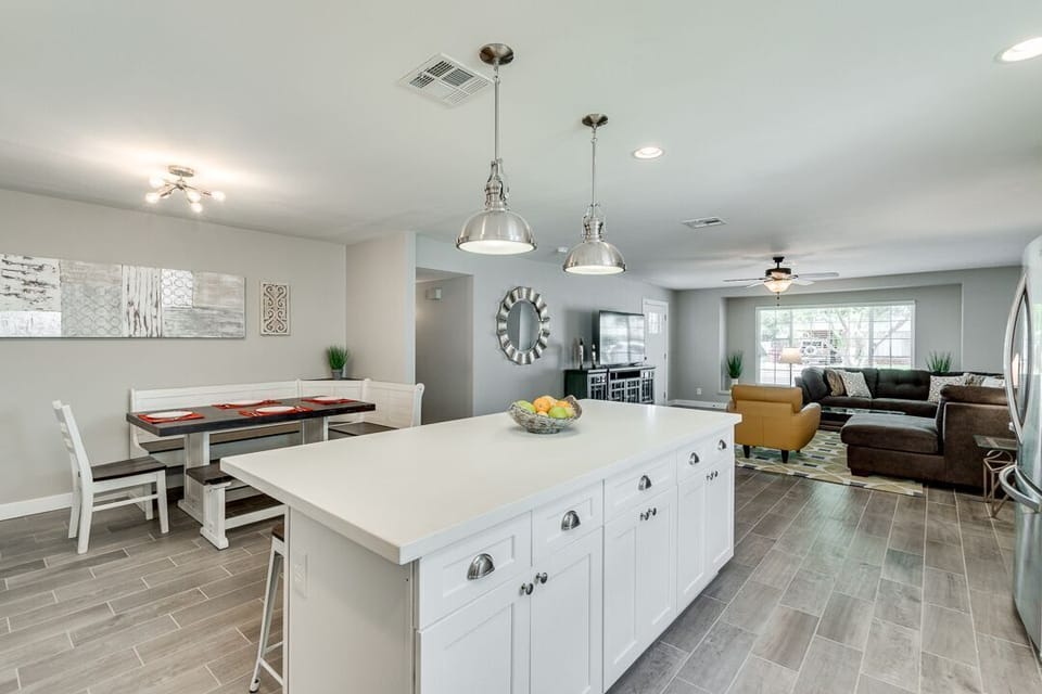Open floor plan