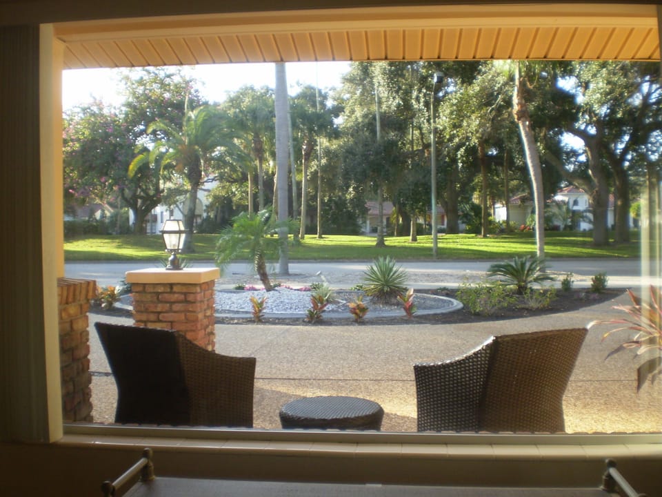 West Venice Avenue from living room window