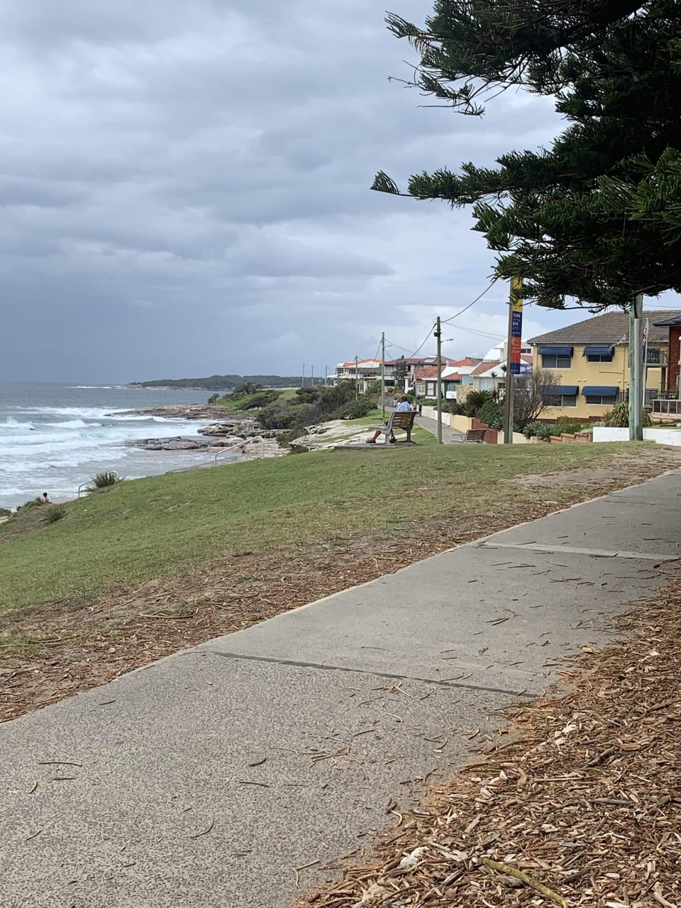 The Esplanade Walk along the Ocean
