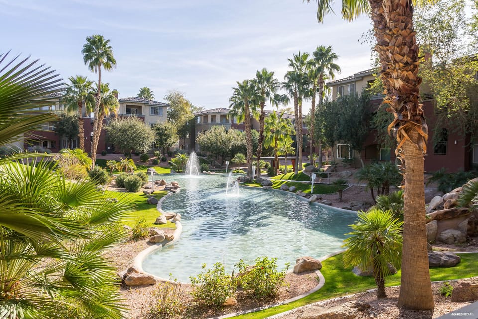 Master bedroom with fan