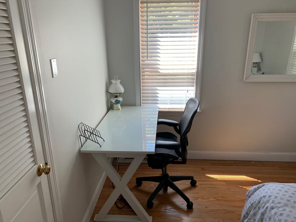 A great work space, if you have to work.
