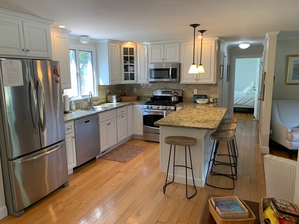 Kitchen is great for cooking, fully ready to use and spacious
