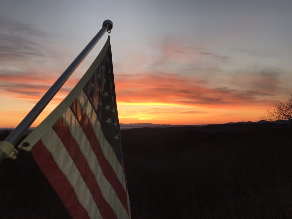 God Bless America!! What a way to start a day!!