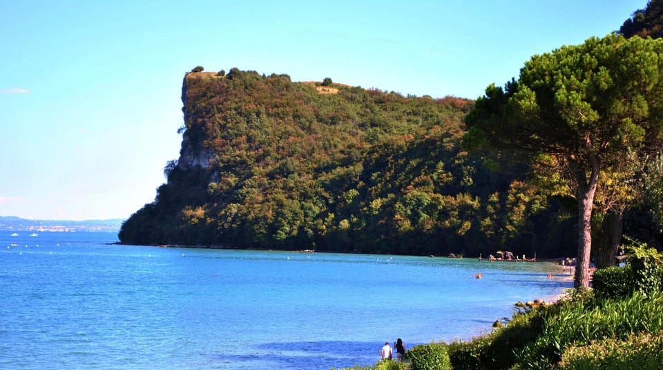 Rocca di Manerba beach 2km far