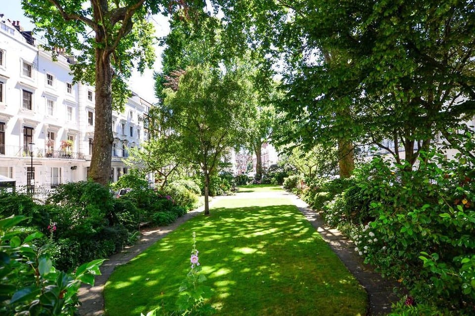 Our Garden Square. We have a key to access it.