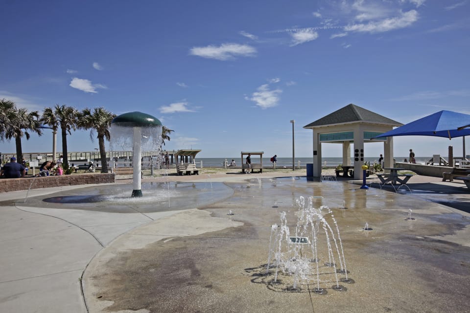 Splash park just down the road
