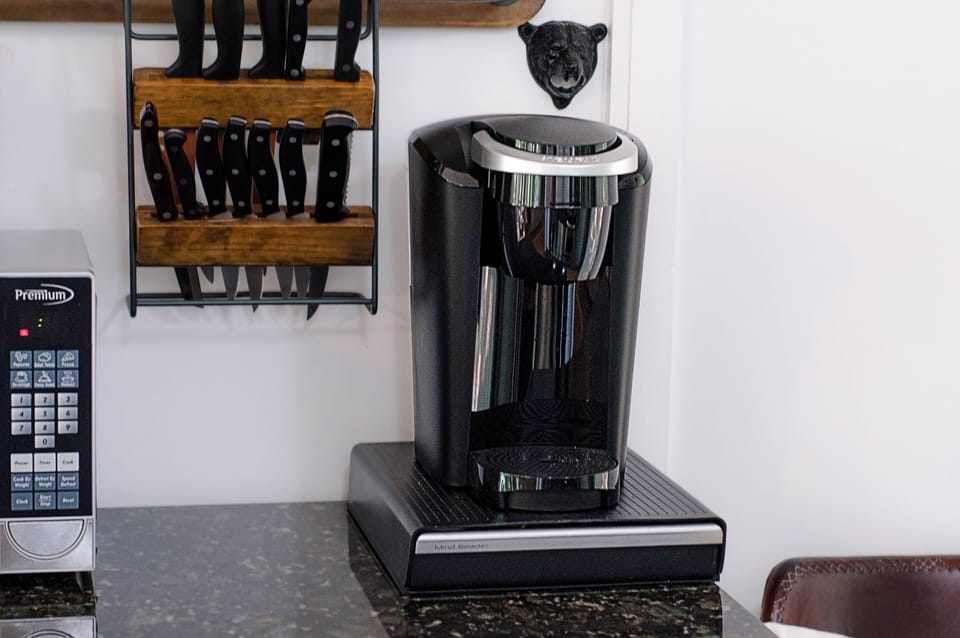 Keurig Coffee Maker and Regular Coffee Pot