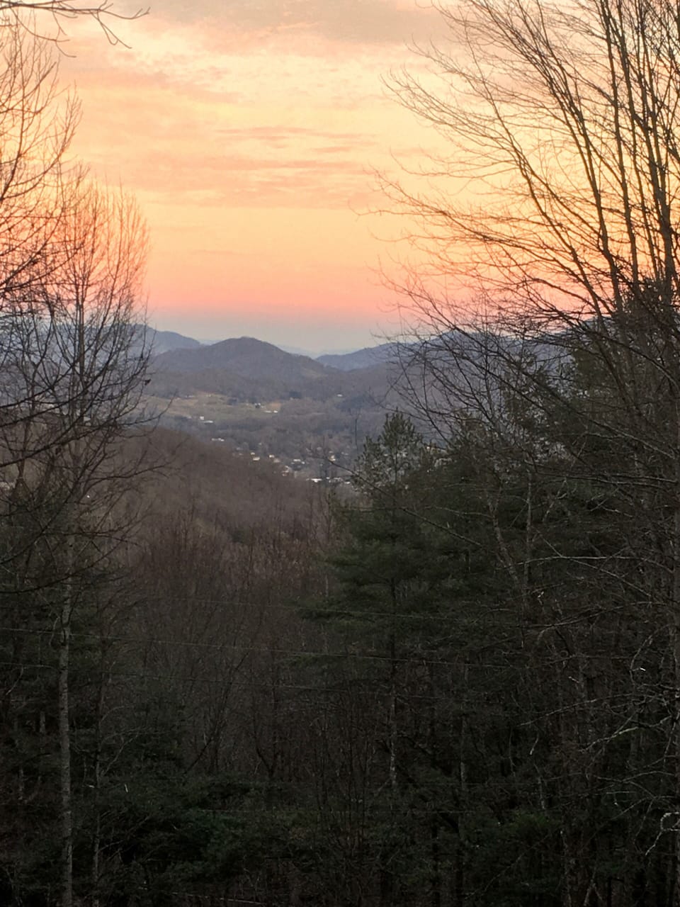 Relax  around the fire pit and see the twinkling lights from the city below 