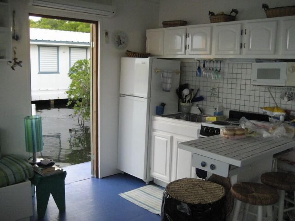 Living and kitchen