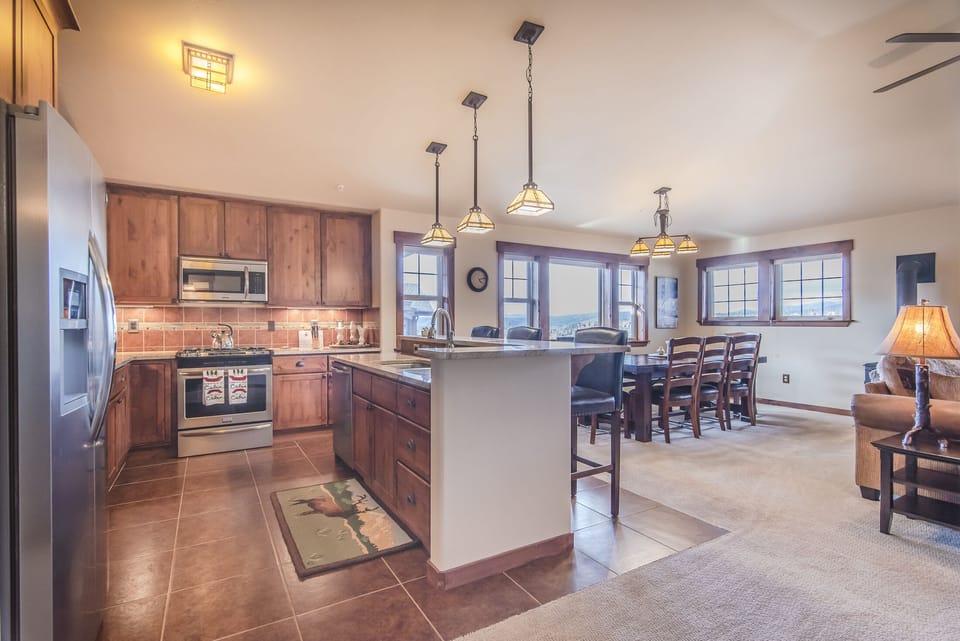 Open Floor Plan - Living area, dining area, and kitchen all flow together nicely with the open floor plan.