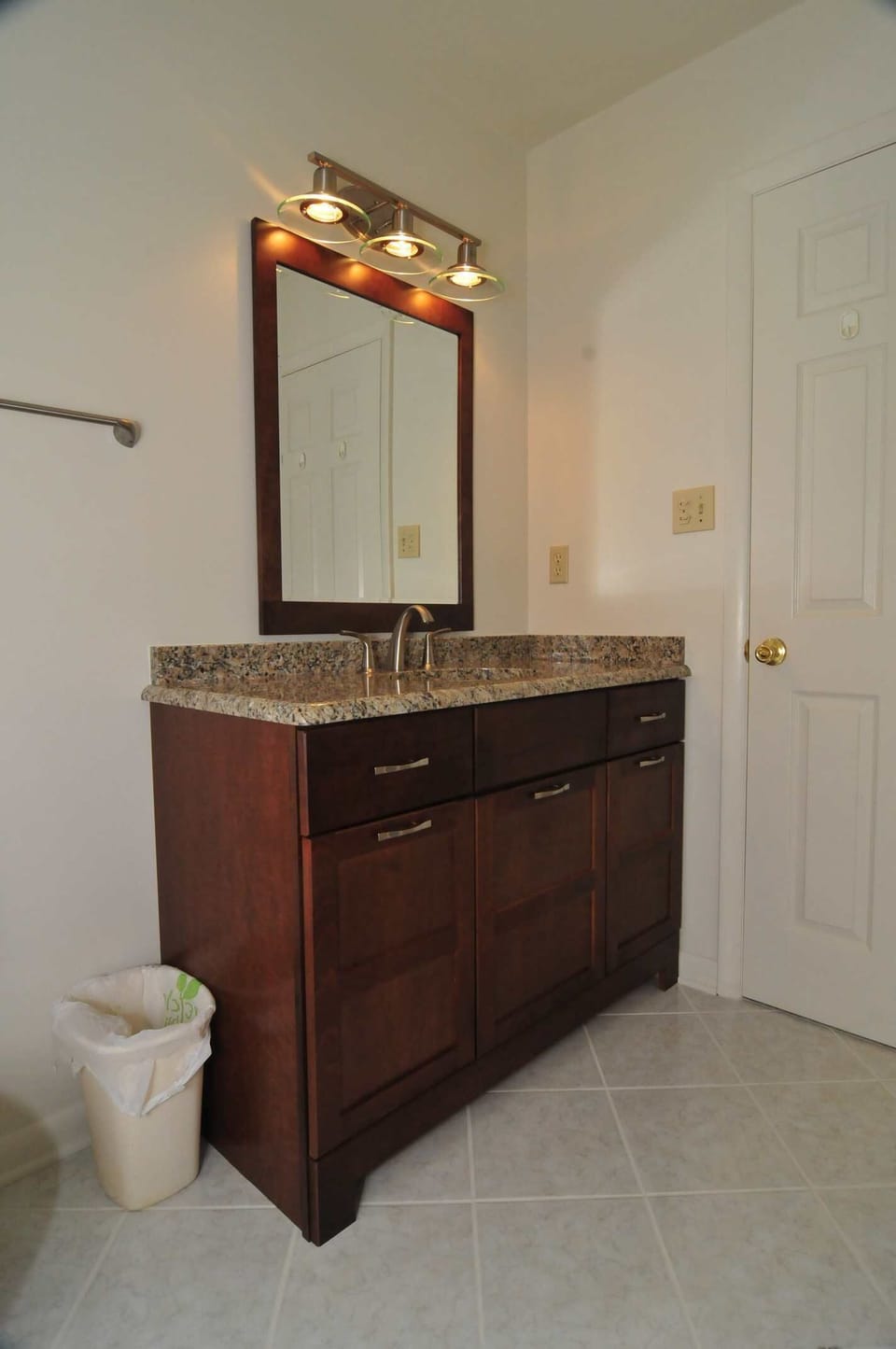 downstairs remodeled bathroom with Shower