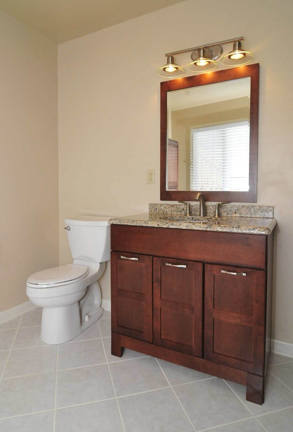 Primary bathroom remodeled bath with shower