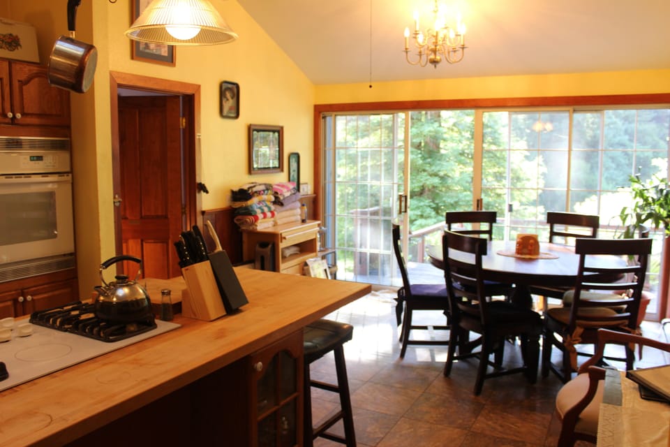 kitchen made for large dinner preperation