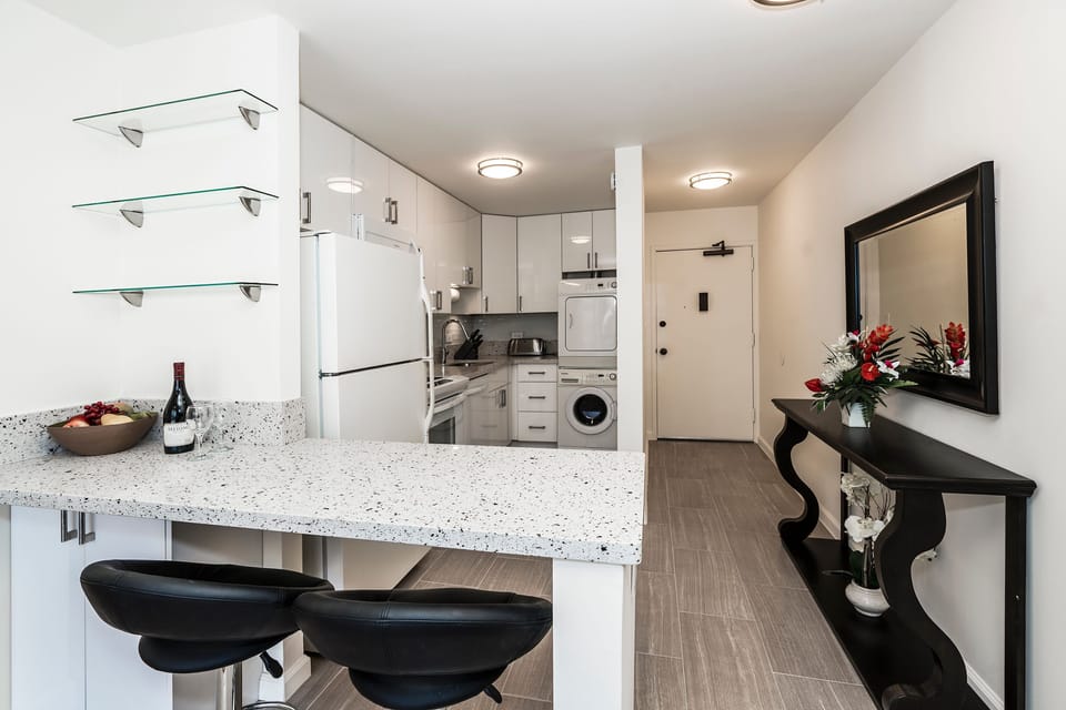 Washer and Dryer Conveniently Located Inside the Condo