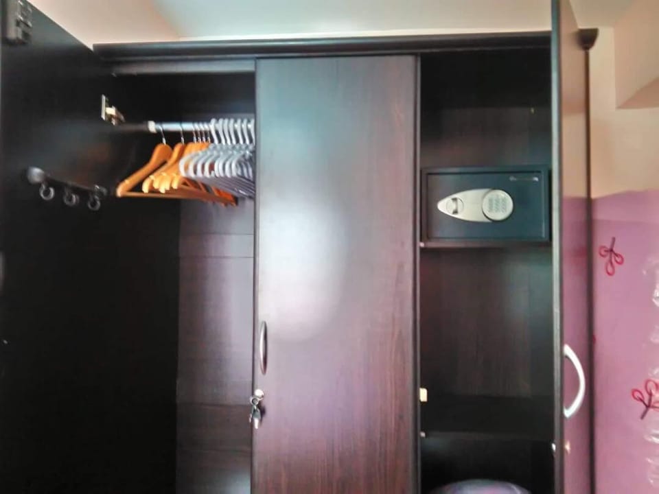 Sentry digital safety box located inside the master bedroom closet