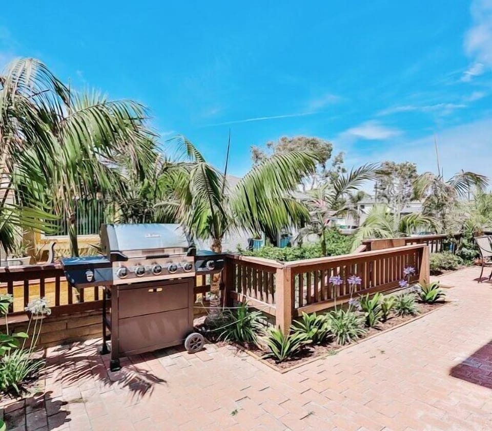 Lower patio