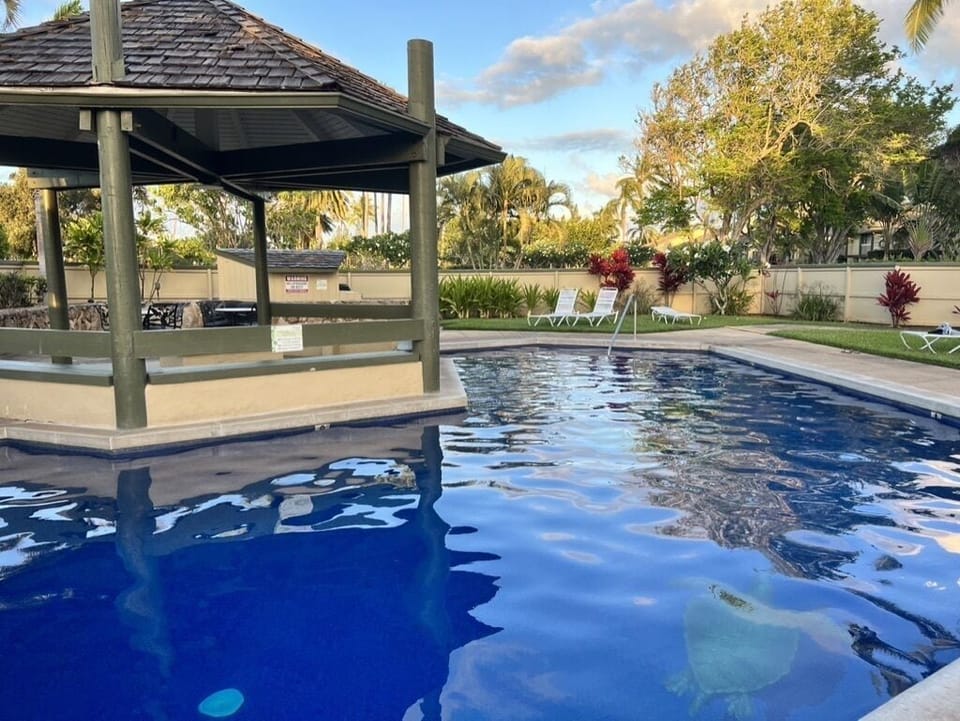 Three heated pools