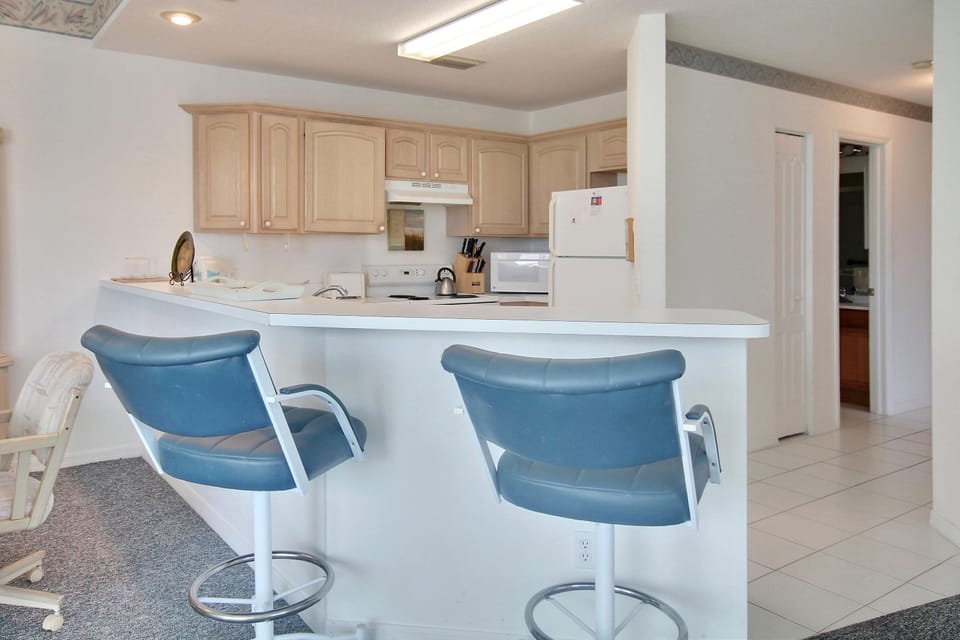 Kitchen with Extra Counter Seating