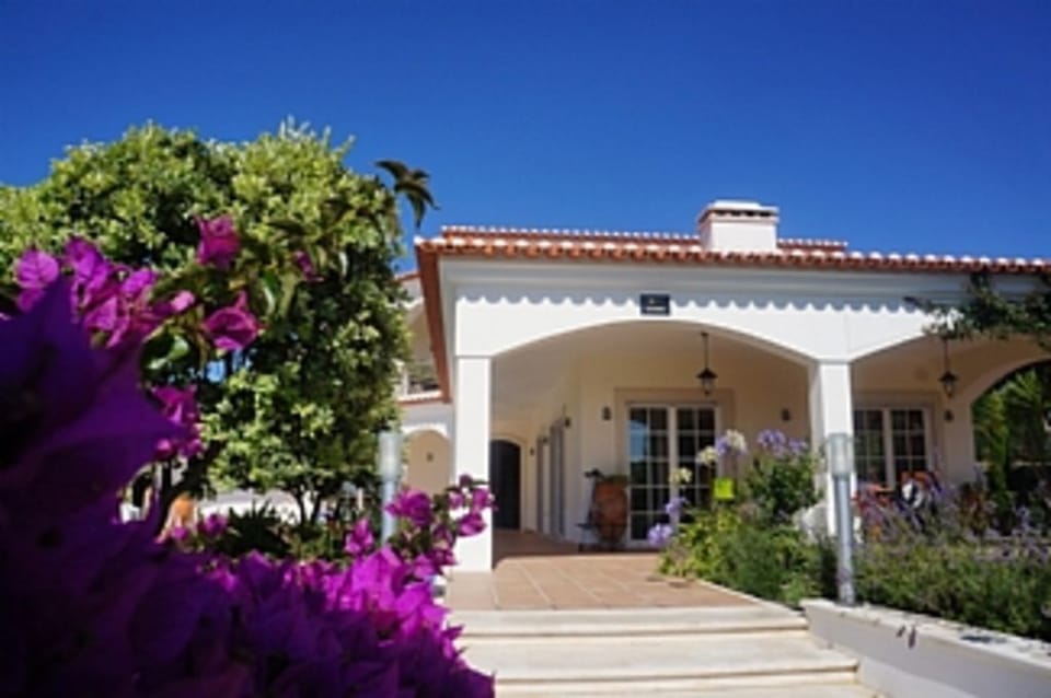 Entrance to villa
