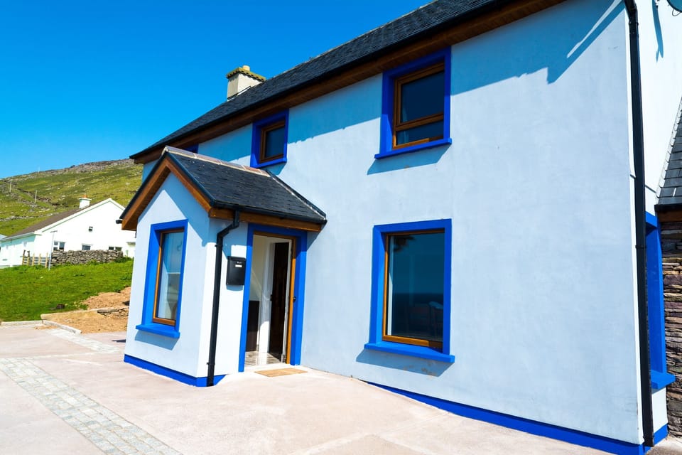 The front of the house 