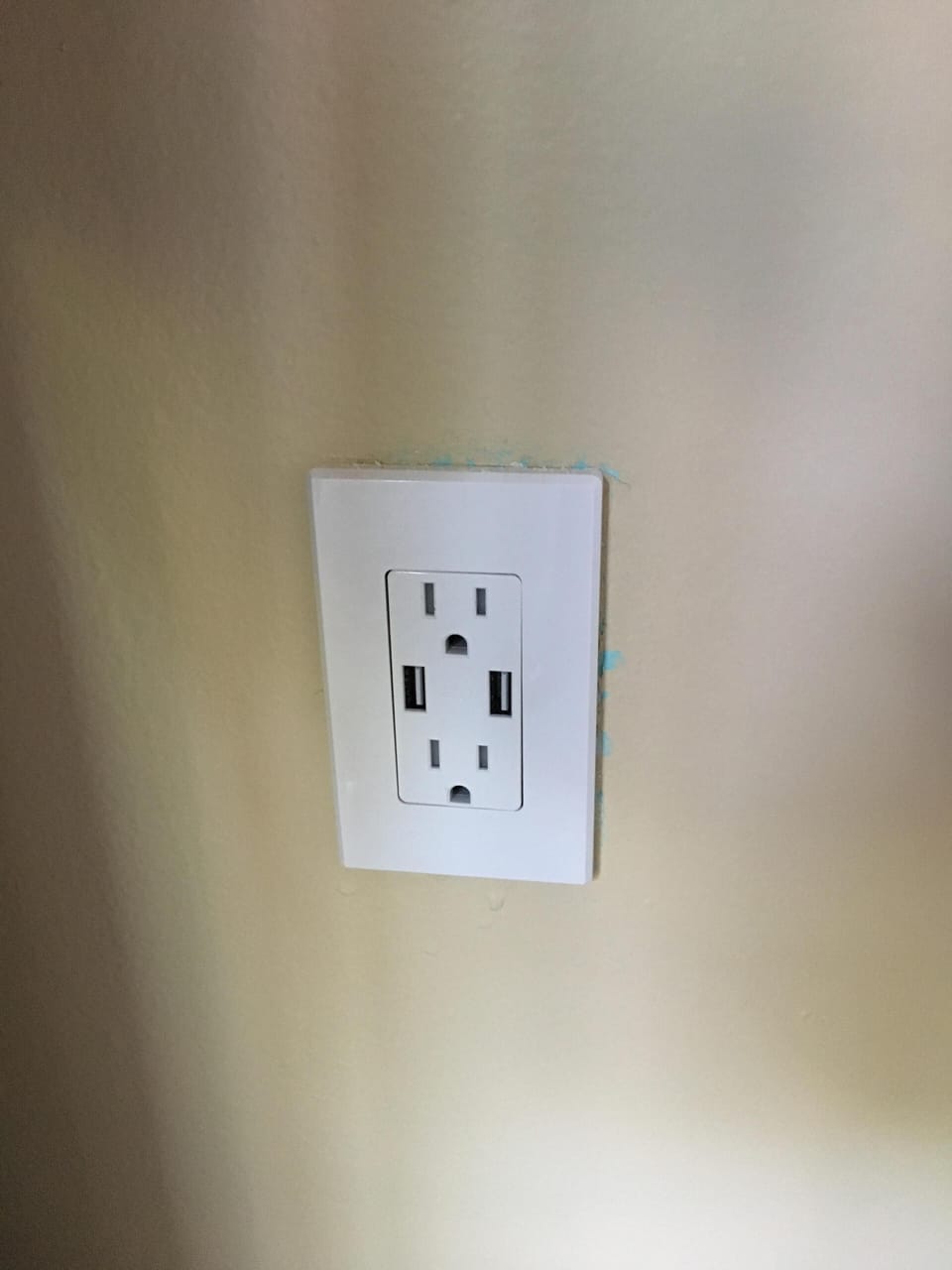 USB charging stations in every room
