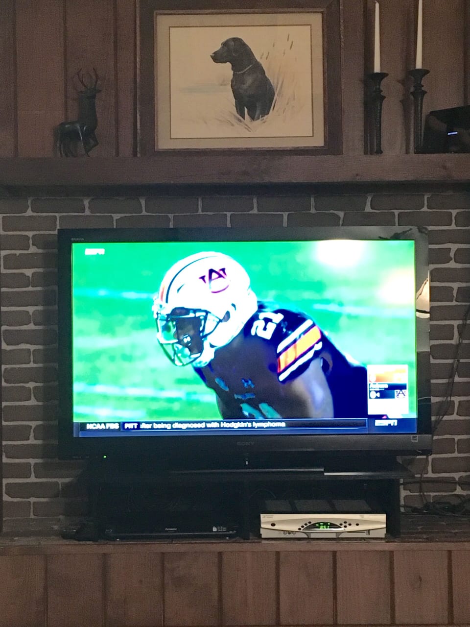 52 inch HD TV, Blu-Ray/DVD Player, and Internet