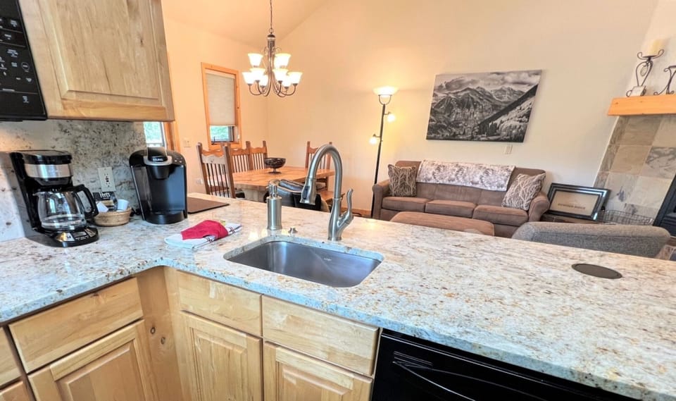 Kitchen to Living room view