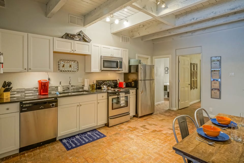 Large open kitchen