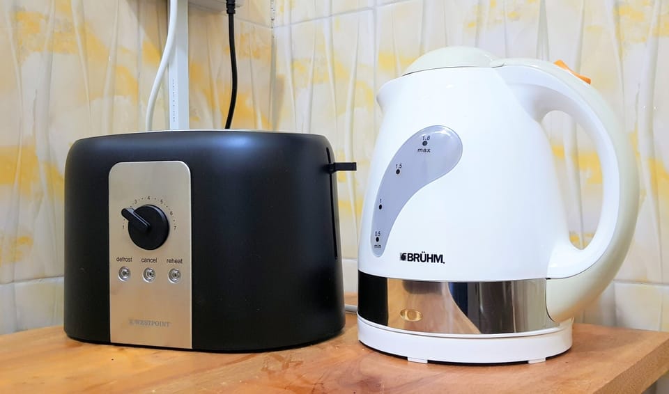 Tea or Coffee is just a minutes away, feel at home