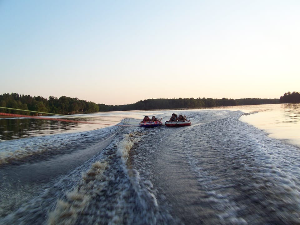 Great lake for tubing and skiing, plus its a class A Muskie Lake.