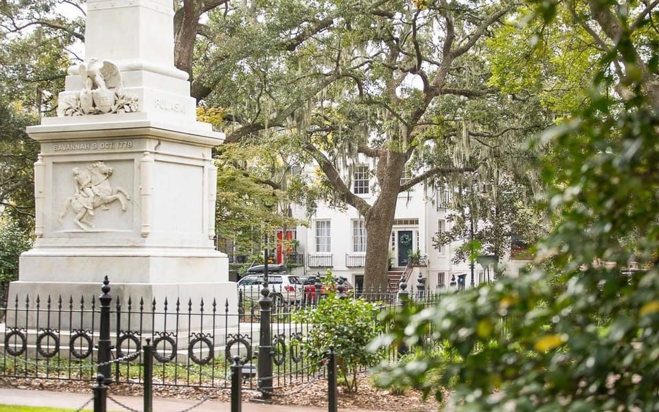 Head off towards Monterey Square.