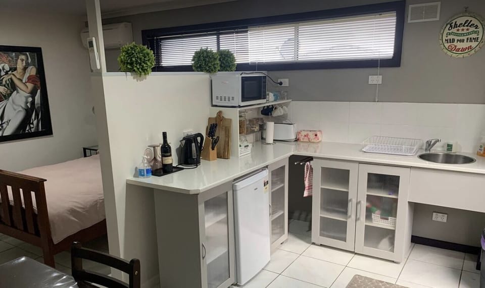 Your own private kitchenette.