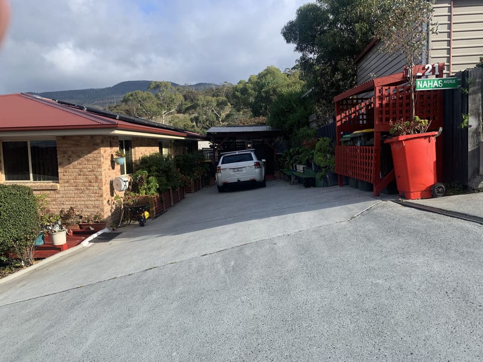 Our guest parking spot