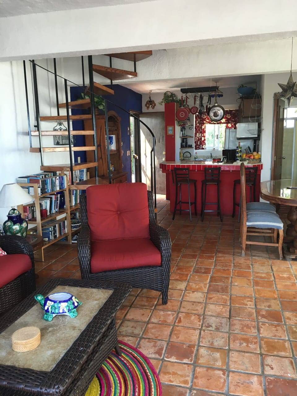 Stairs to the two upstairs bedrooms