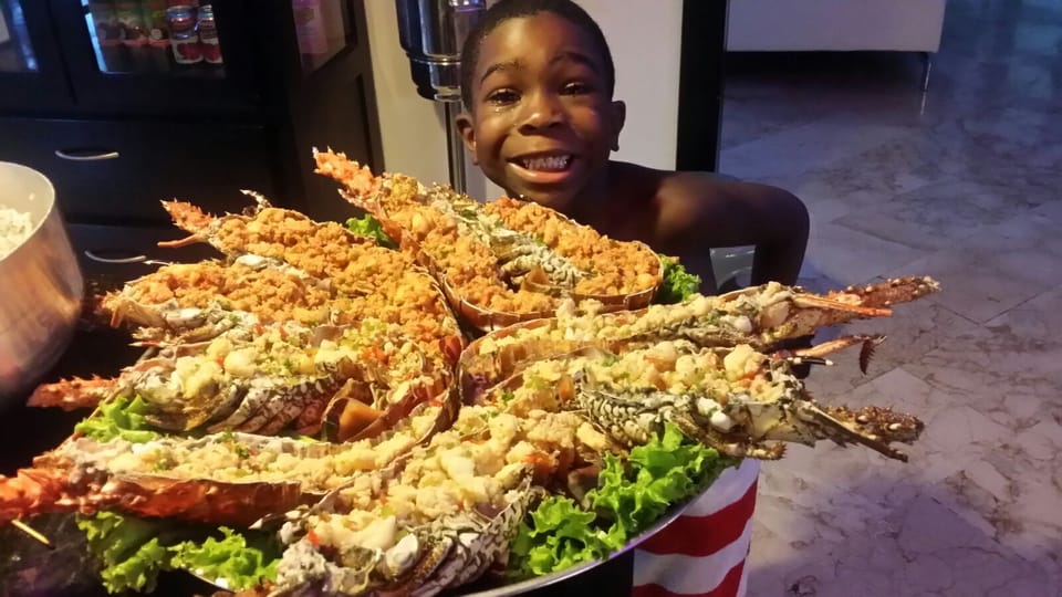 Be sure to as for Chef services, Be as happy as him