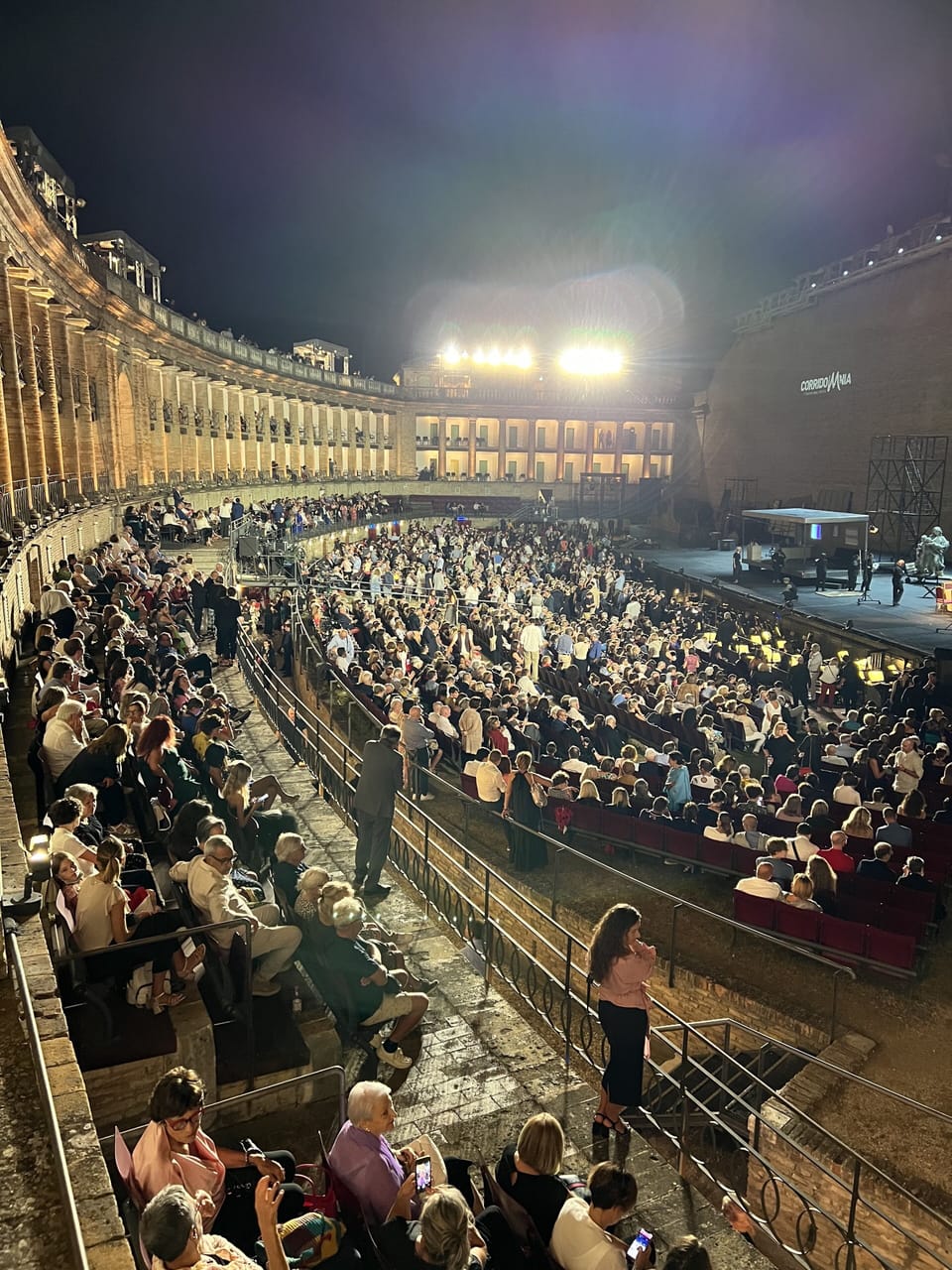 International outdoor opera in Macerata