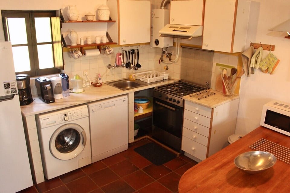 Kitchen area in living room