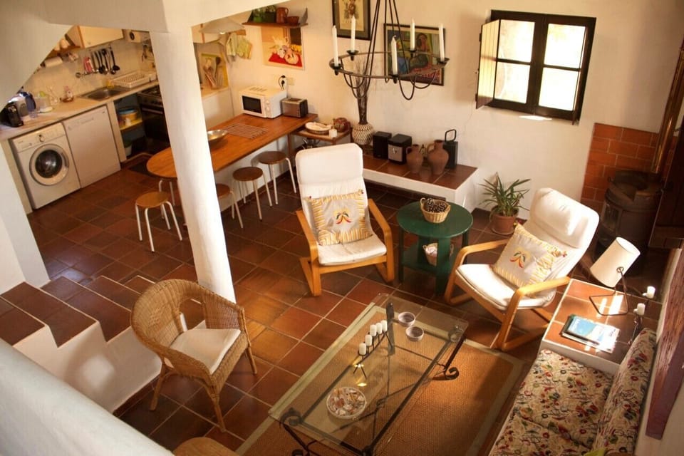 Living-room, view from mezzanine