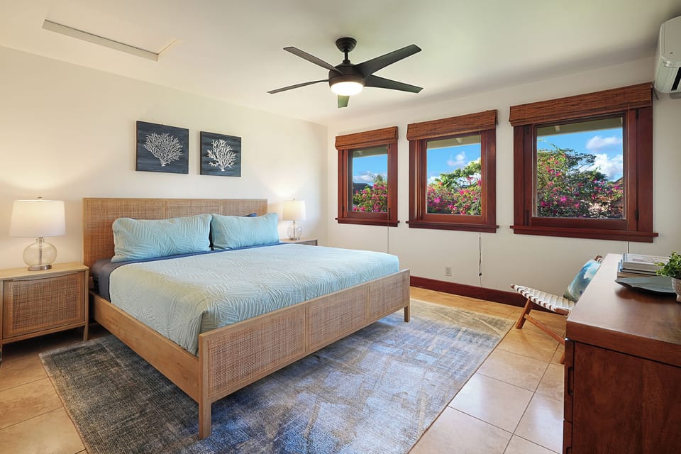 COTTAGE GUEST BDRM - KING/GARDEN VIEW/AC