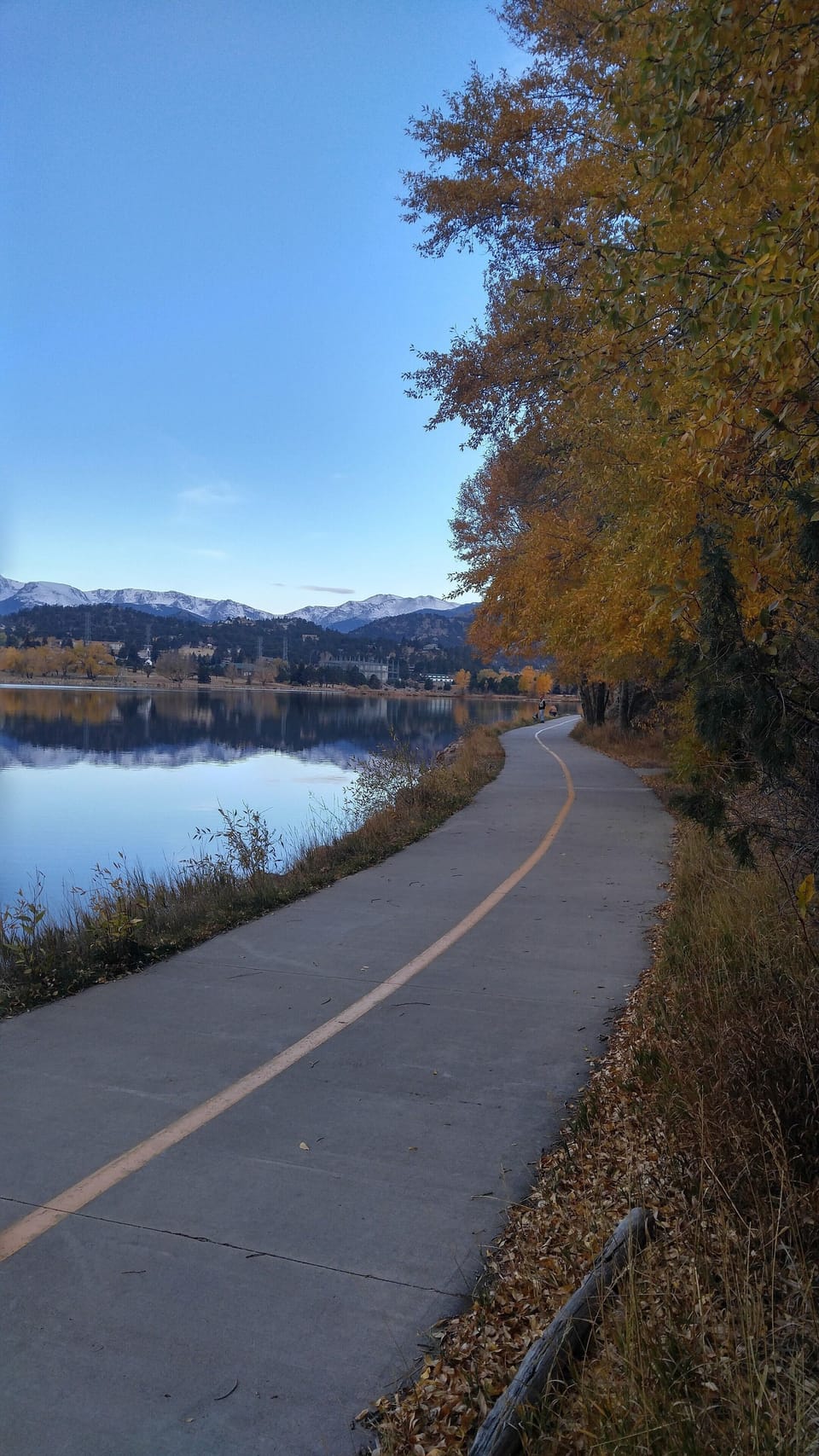 Lake Estes is only steps from the condo and worth the walk.  