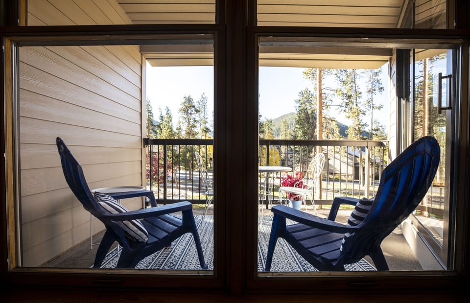 Balcony from dining room