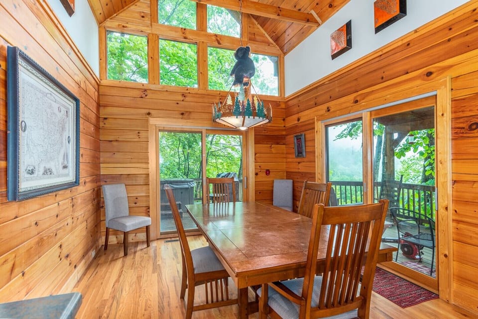 Laurel View Lodge  Dining Room Side