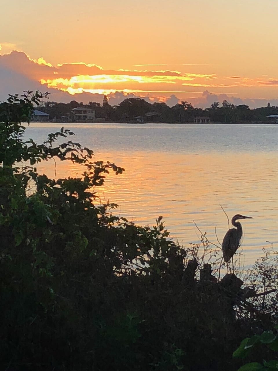 Sunrise over causeway...great 3 mile walk end to end