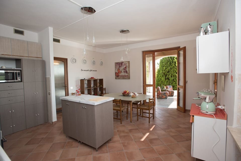 Enjoy breakfast inside or out on the terrace -- your pleasure