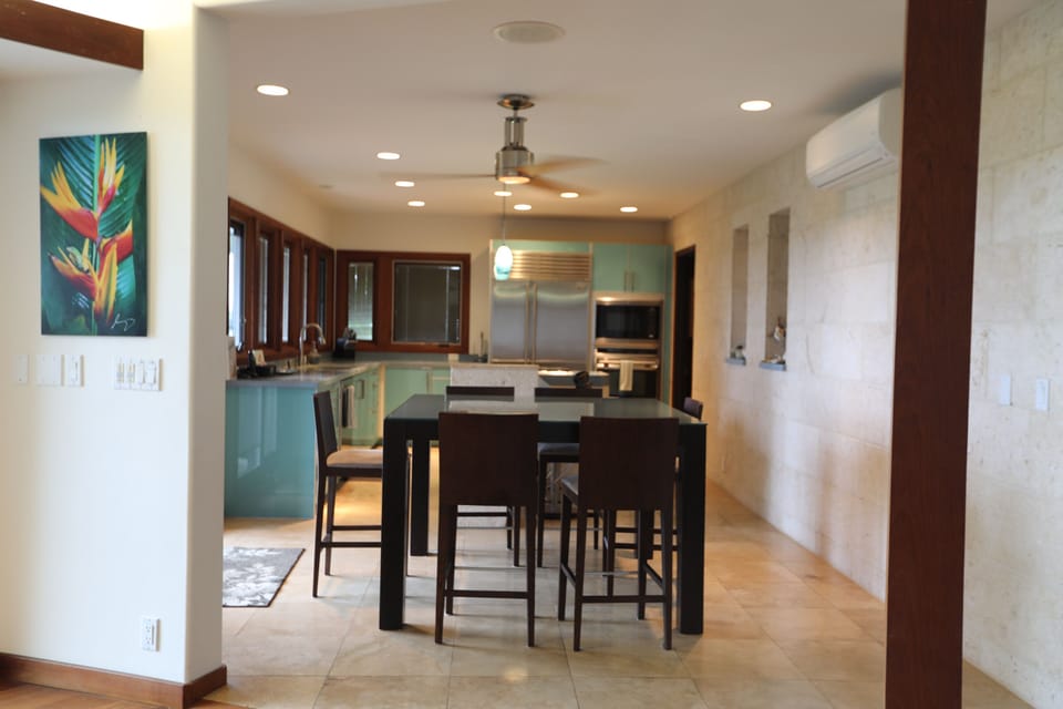 Panoramic Ocean view Kitchen 