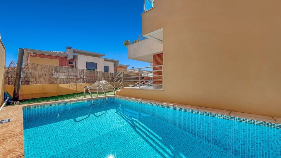 Pool and Garden Area