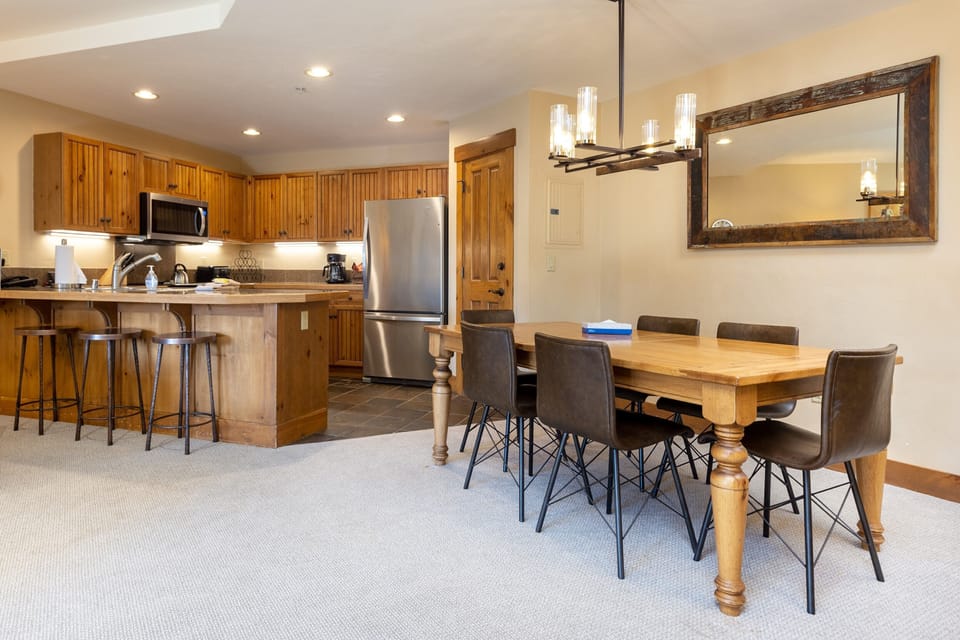 Kitchen and Dining Area