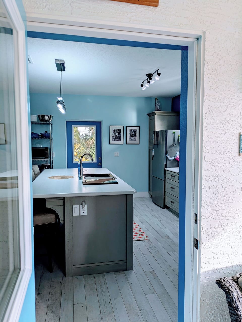 Into the kitchen from the breezeway