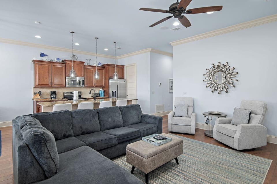 Sit back in the recliners and relax!
