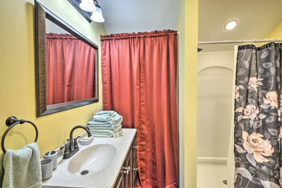 Fresh towels are provided for your convenience.